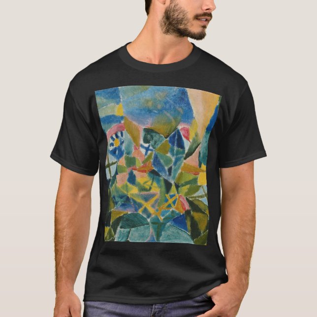 Paul Klee - Blommor Bed T Shirt (Framsida)