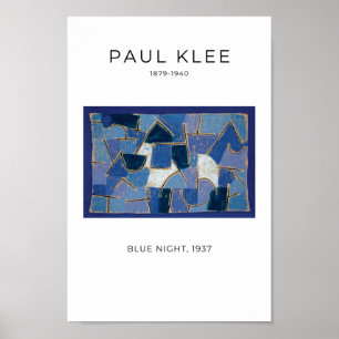 Paul Klee, Blue Night - Modern Abstrakt Art Poster