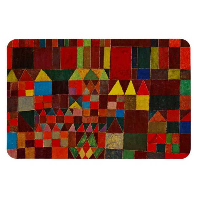 Paul Klee Castle och Sol Magnet (Horisontell)