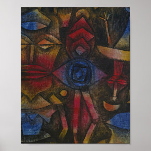 Paul Klee Collection of Figurines Poster