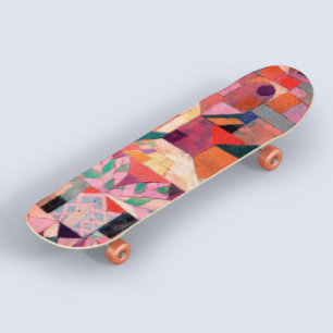Paul Klee Coola Vintage Abstrakt Art Skateboard