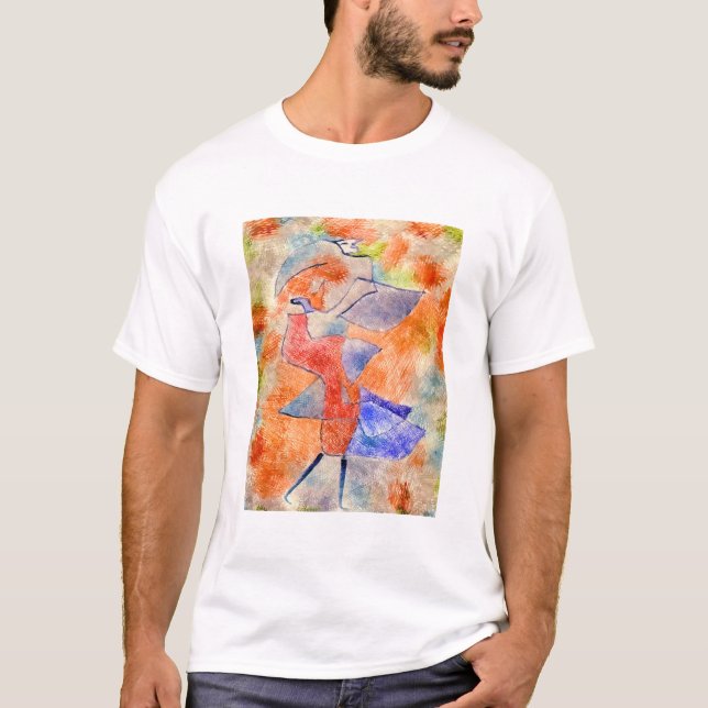 Paul Klee Diana i Vinden Hösten T Shirt (Framsida)