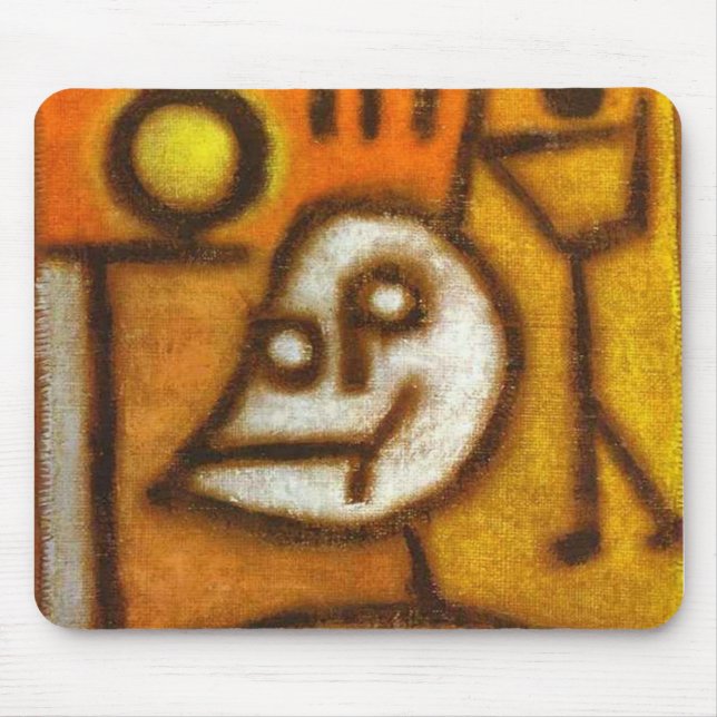 Paul Klee - död och avfyrar Musmatta (Framsidan)