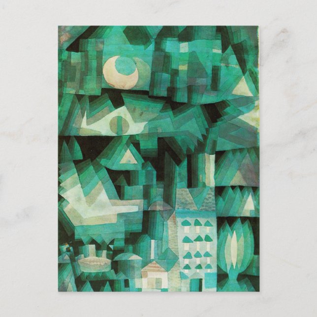 Paul Klee Dream City Postcard Vykort (Framsida)