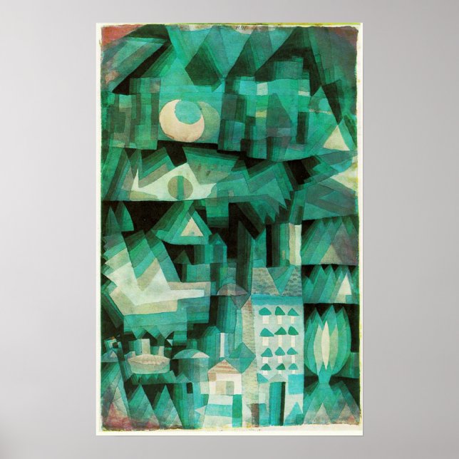 Paul Klee Dream City Poster (Framsidan)