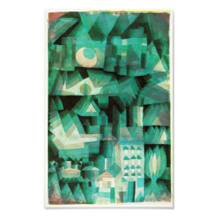 Paul Klee dröm- stadstryck Fototryck