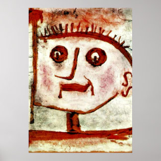 Paul Klee - En allegori om propaganda Poster