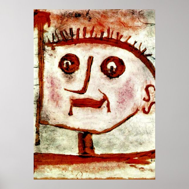 Paul Klee - En allegori om propaganda Poster (Framsidan)