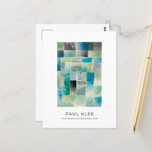 Paul Klee, färgfullt modernt Abstrakt Art-vykort Vykort
