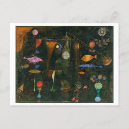 Paul Klee, "Fish Magic", 1925 Vykort
