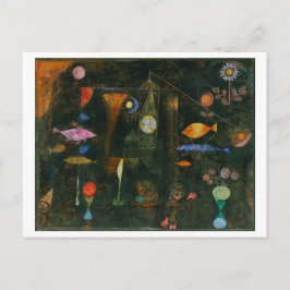 Paul Klee, "Fish Magic", 1925 Vykort