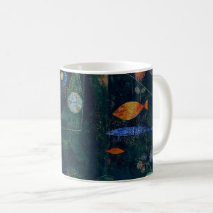 Paul Klee Fish Magic Abstrakt Painting Graphic Art Kaffemugg