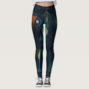 Paul Klee Fish Magic Abstrakt Painting Graphic Art Leggings