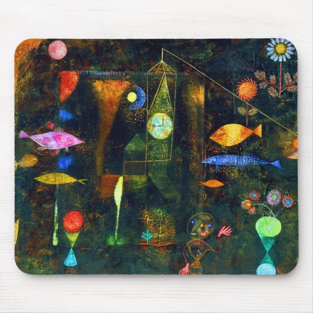 Paul Klee Fish Magic Musmatta (Framsidan)