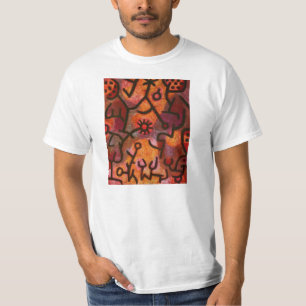 Paul Klee Flora di Roccia T-tröja Tee Shirt