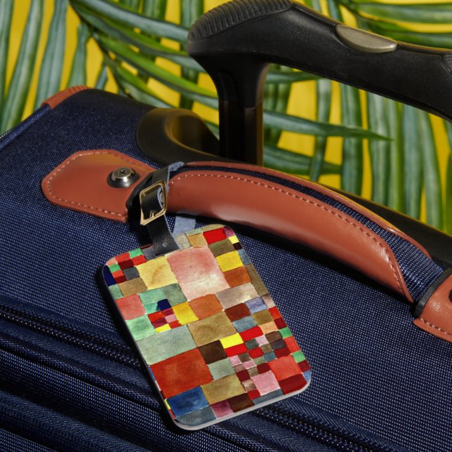 Paul Klee - Flora på sand Bagagebricka (Framsida Insitu 1)