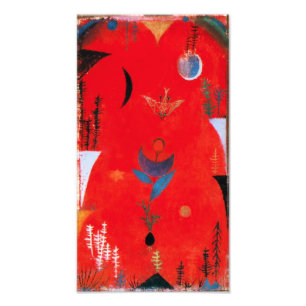 Paul Klee Flower Myth Print Fototryck