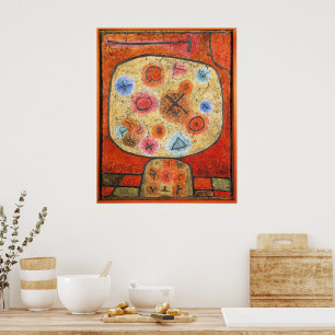 Paul Klee, Flowers i Stone, Poster