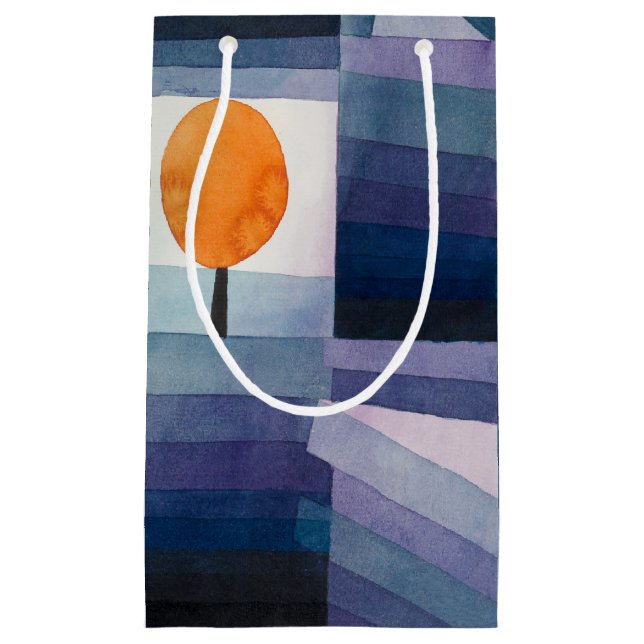 Paul Klee Förebud om Höstblå Modern Abstrakt (Framsidan)