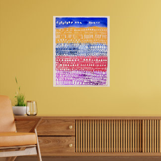 Paul Klee - Gammal Stad,  Poster