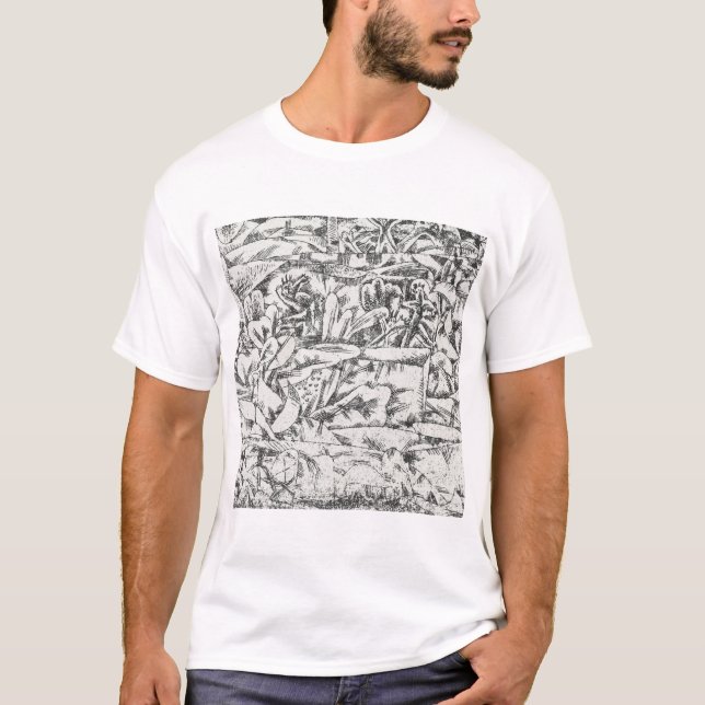 Paul klee Garden of Passion T Shirt (Framsida)