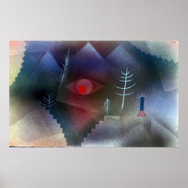 Paul Klee Glance of a Ligcape Poster (Framsidan)