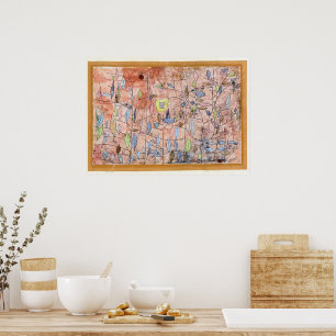 Paul Klee, Glesst lövverk, Poster