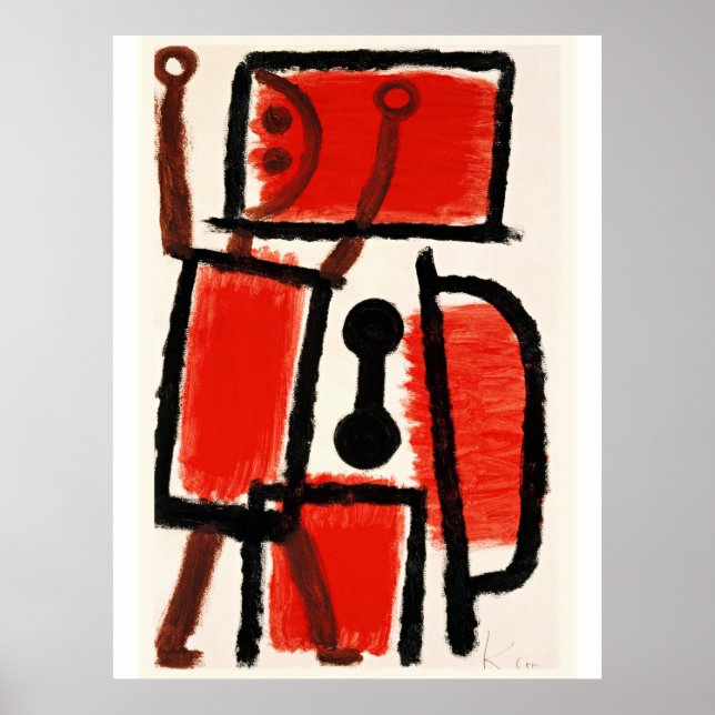Paul Klee-grafik, Locksmith Poster (Framsidan)