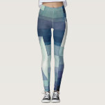 Paul Klee Harbinger från hösten. Vintage blå konst Leggings<br><div class="desc">Paul Klee "The Harbinger of Autumn" läser. Blåfärgskonst för vattenfärg.</div>