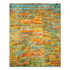 Paul Klee Highways and Byways Photo Print Fototryck
