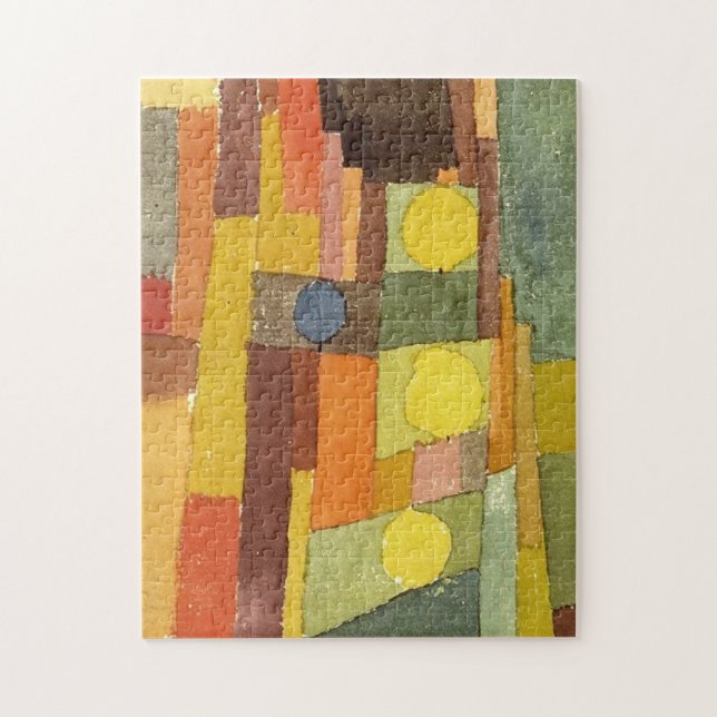 Paul Klee i Stil i Kairouan Pussel (Vertikal)