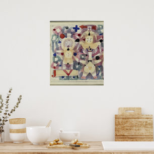 Paul Klee, Karneval i snö, Poster