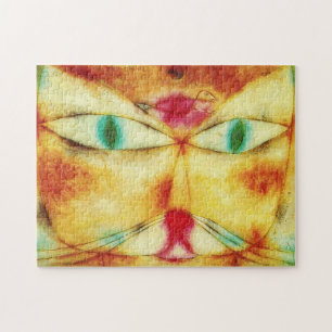 Paul Klee katt- och fågelpussel Pussel