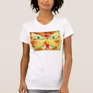 Paul Klee katt och fågelT-tröja Tee