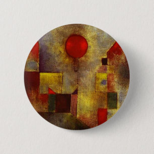 Paul Klee knäppas den röda ballongen Knapp