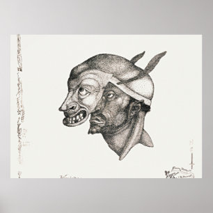 Paul Klee konst, Komiker, Poster