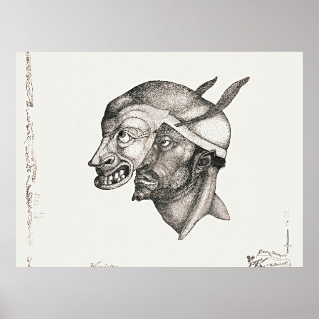 Paul Klee konst, Komiker, Poster (Framsidan)