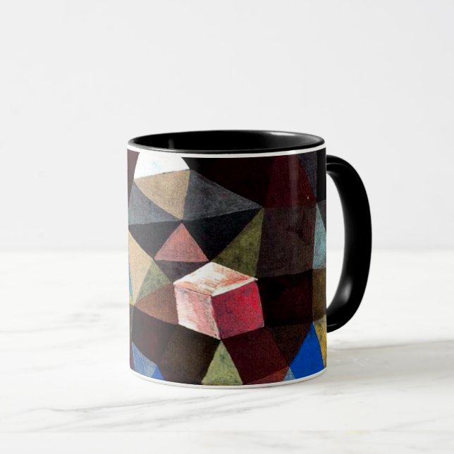 Paul Klee konst: Kristallint landskap Mugg (Framsida höger)
