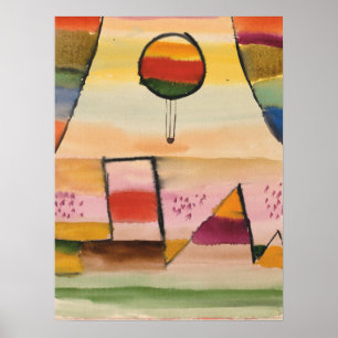 Paul Klee-konstverk, Der Ballon Imfenster Poster