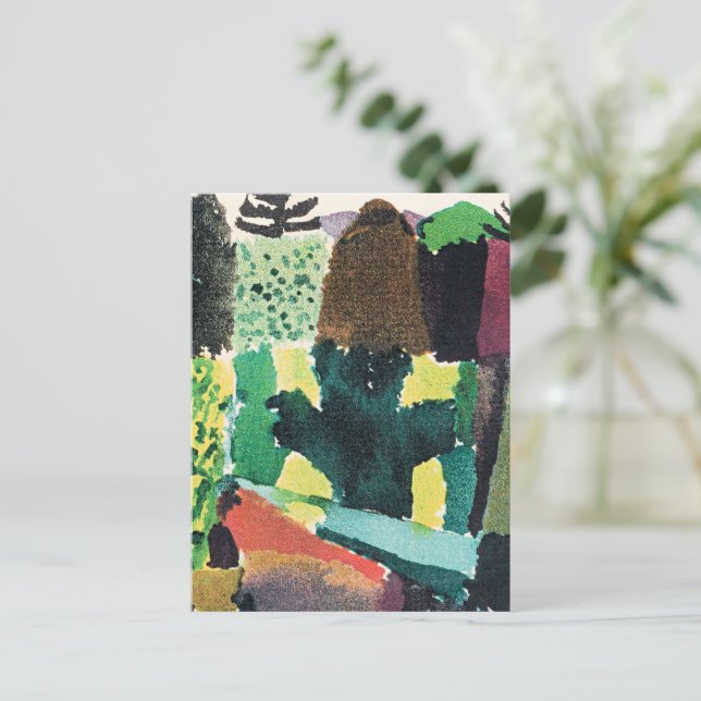 Paul Klee-konstverk, Park, Vykort (Stående Fram)