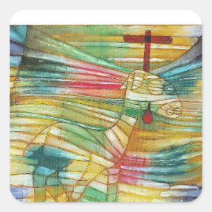 Paul Klee, Lammet, Fyrkantigt Klistermärke