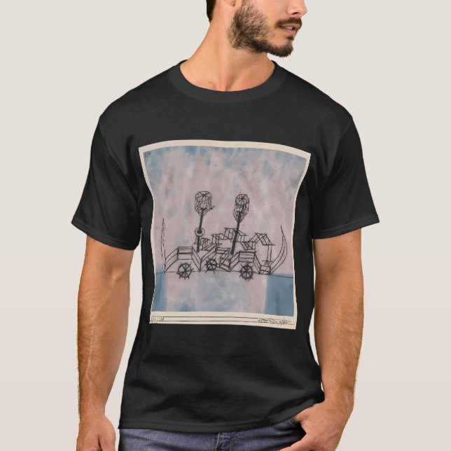 Paul Klee landskap ( Abstrakt mönsterÂ· expression T Shirt (Framsida)