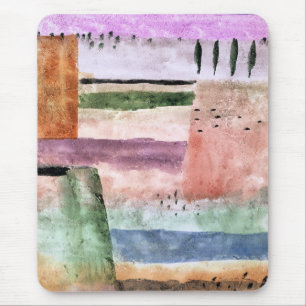 Paul Klee, Landskap med popplar, Musmatta