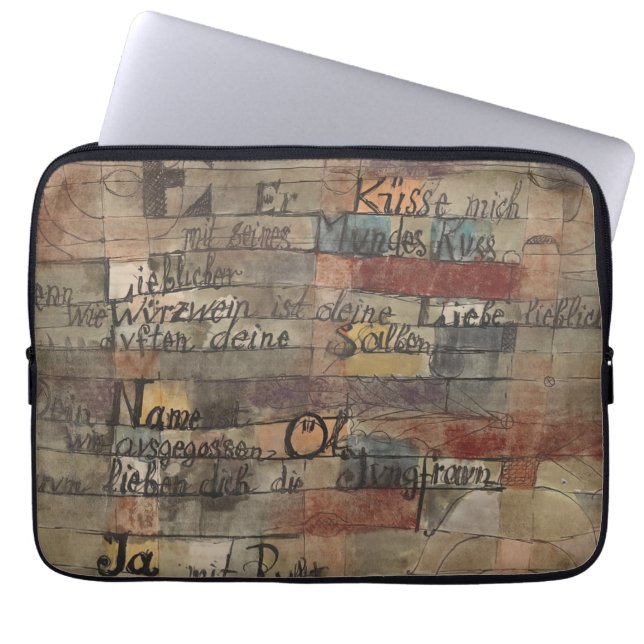Paul Klee Laptop Fodral (Framsidan)