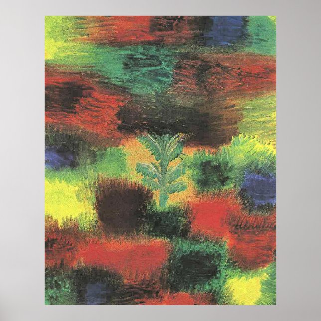 Paul Klee - Little Tree Amid Shrubbery Poster (Framsidan)