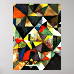 Paul Klee-målning, med ägget Poster