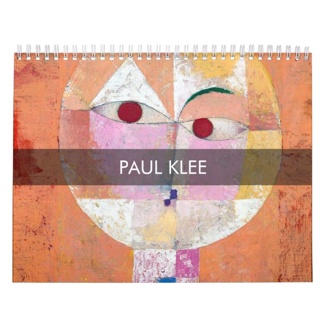 Paul Klee Mästerverk Kalender (Omslag)