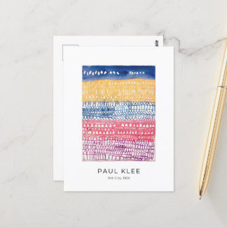 Paul Klee, Old City, Colorful Modern Abstrakt Art Vykort