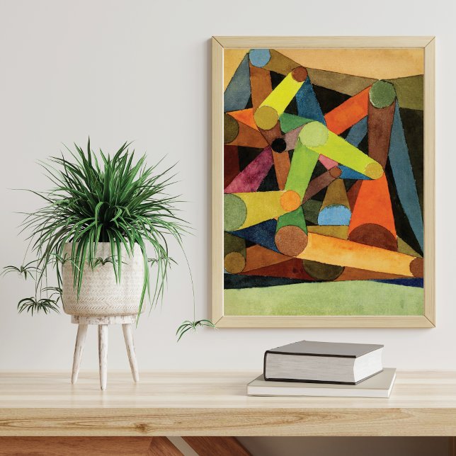 Paul Klee Open Mountain Abstrakt Poster (Skapare uppladdad)