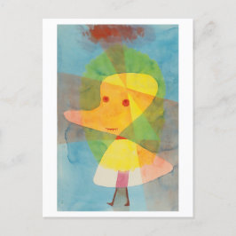 Paul Klee Painting: "Small Garden Ghost" 1929 Vykort